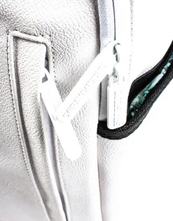 THE SPRAYGROUND DIY WHITE BACKPACK (VEGAN LEATHER & INNER MONEY LINING) & MARKERS INCLUDED