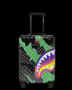 THE WILD ONE SHARKNAUTICS HARDSHELL CARRY-ON LUGGAGE