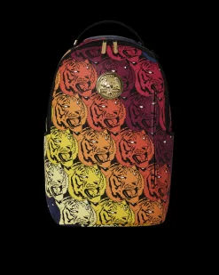 TIGER ROAR GOLD PLATED BACKPACK