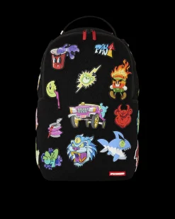 TRANCE PARTY PATCHES BACKPACK (23 VELCRO REMOVABLE PATCHES)