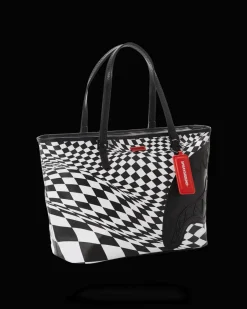 TRIPPY CHECK TOTE