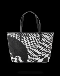 TRIPPY CHECK TOTE