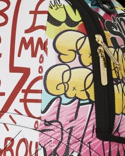 TRI-SPLIT GRAFFITI BACKPACK (DLXV)