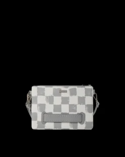 VANQUISH CREAM CROSSOVER CLUTCH