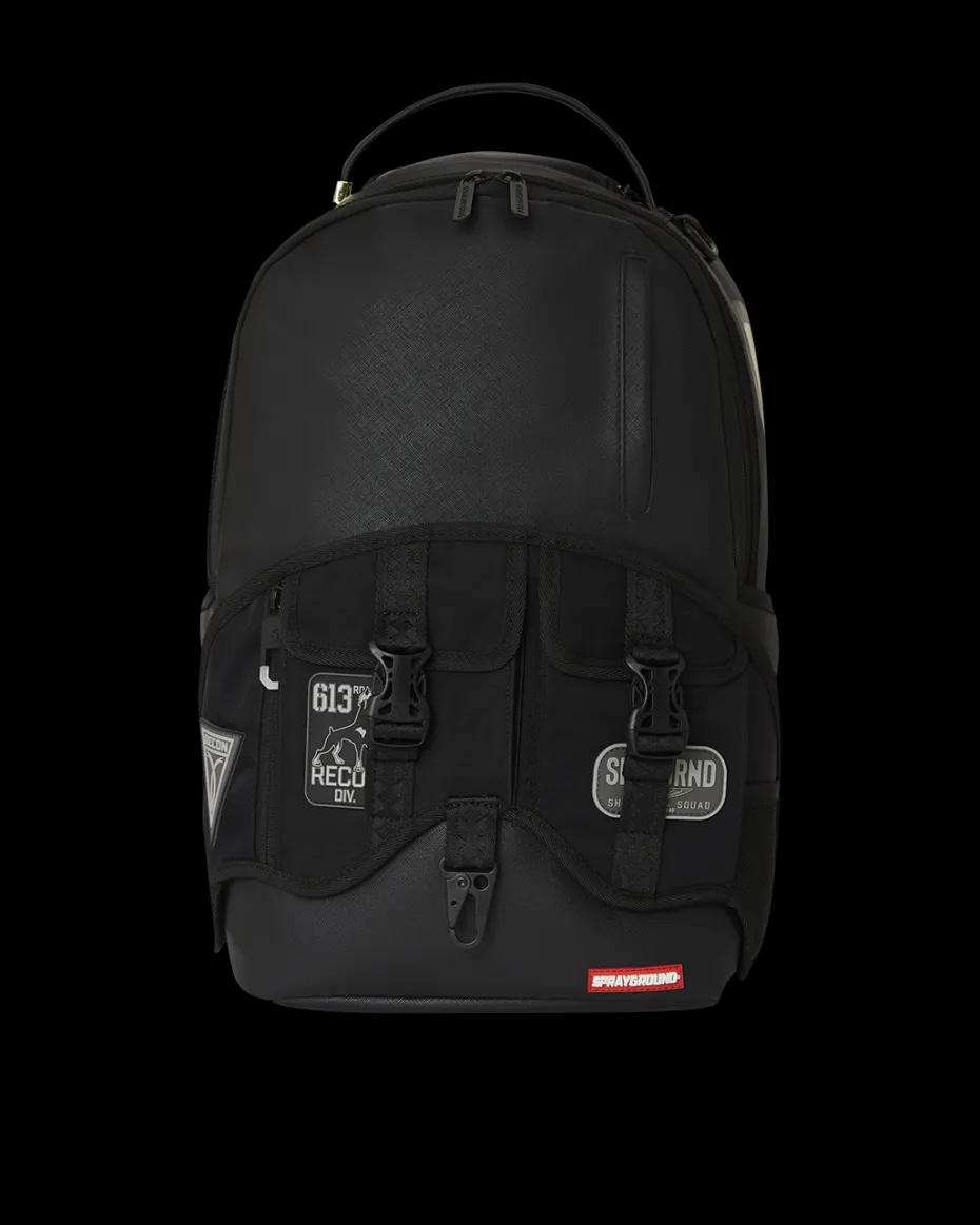 VELCRO SHARK - 3 INTERCHANGEABLE SHARKS BACKPACK (DLXV)