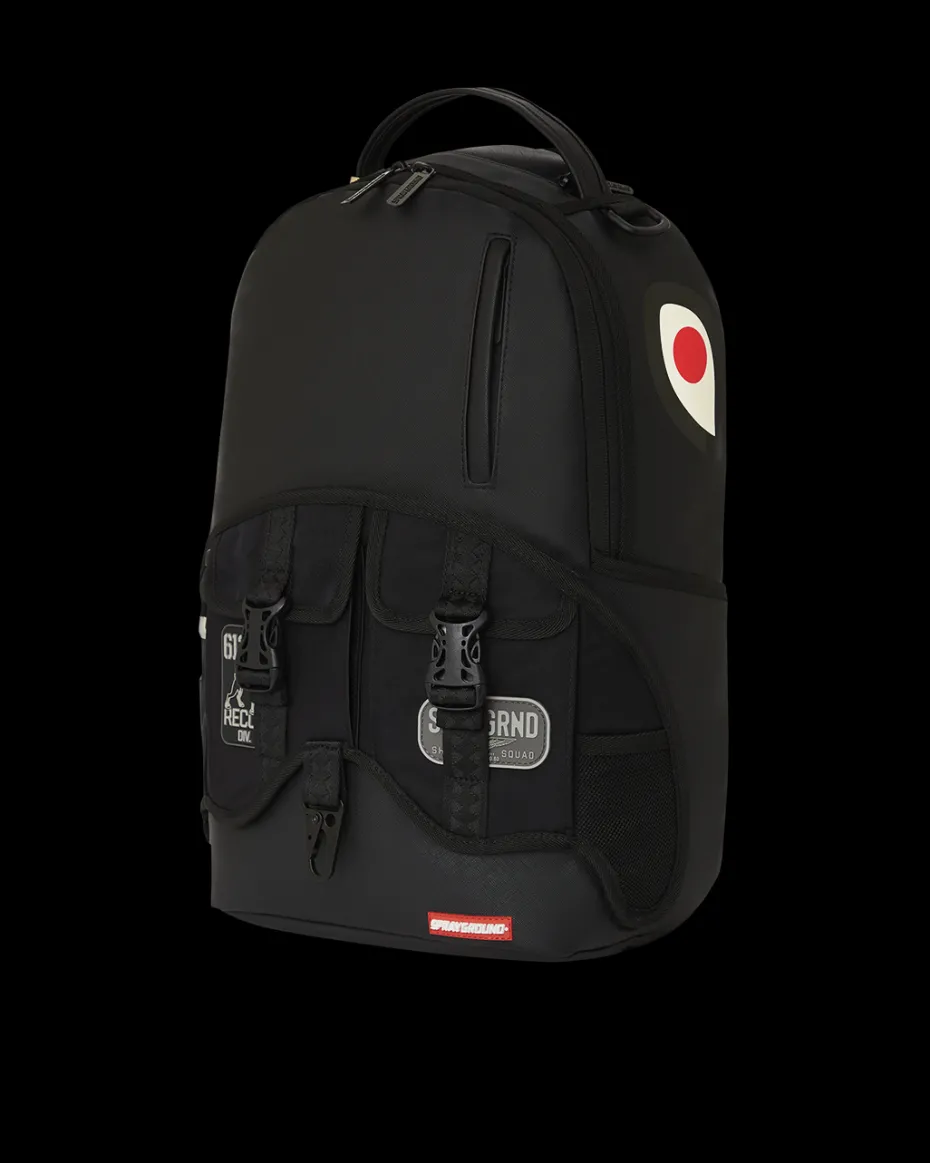 VELCRO SHARK - 3 INTERCHANGEABLE SHARKS BACKPACK (DLXV)
