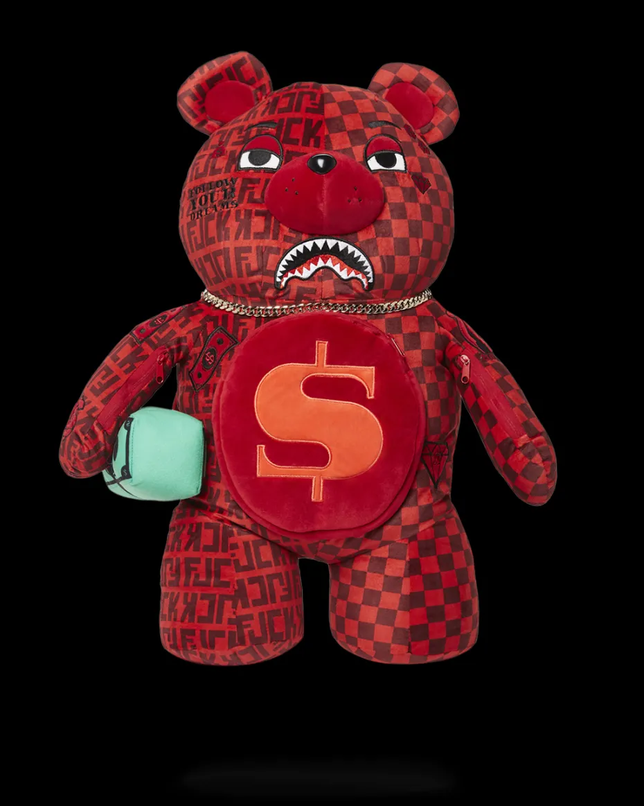 VENI VIDI VICI MONEYBEAR TEDDYBEAR BACKPACK