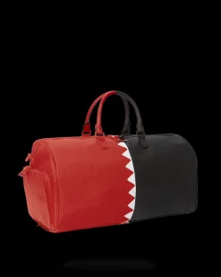 VERTICAL SHARK CUT & SEW DUFFLE