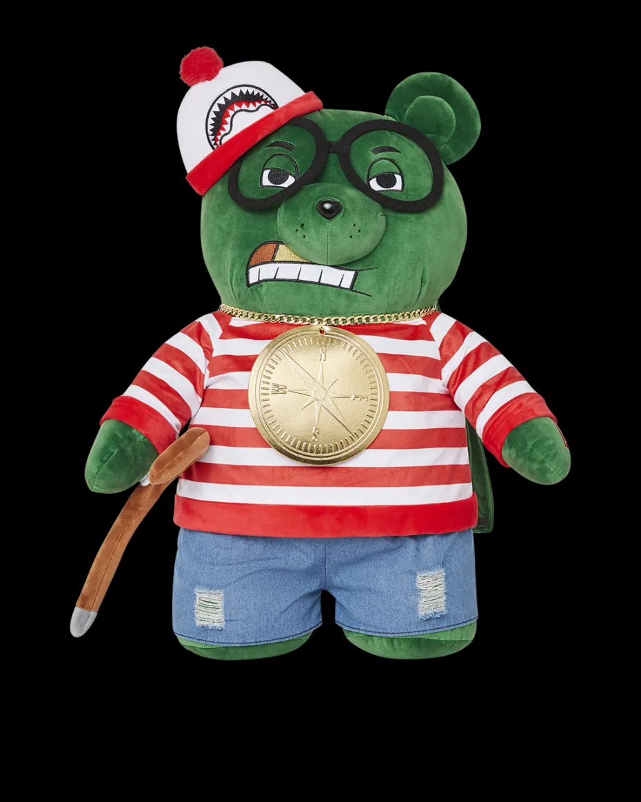 WHERES WALDO MONEYBEAR TEDDYBEAR BACKPACK