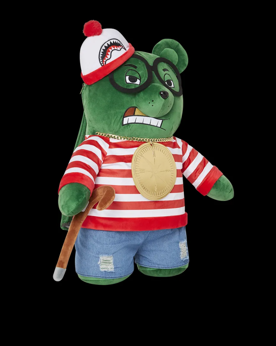 WHERES WALDO MONEYBEAR TEDDYBEAR BACKPACK