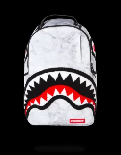 WHITE MARBLE BACKPACK