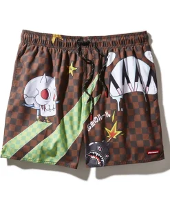 WTF SHARK SHOTO SWIM TRUNKS