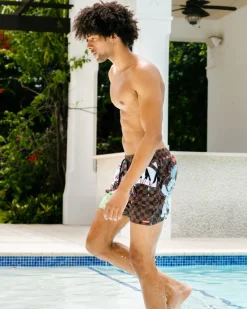 WTF SHARK SHOTO SWIM TRUNKS