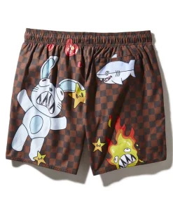 WTF SHARK SHOTO SWIM TRUNKS