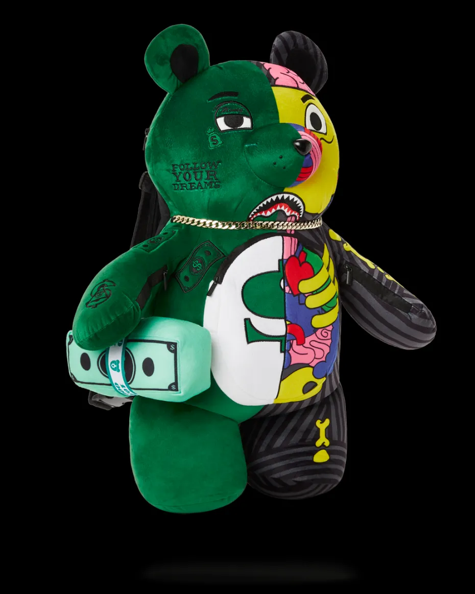 YOUNG X-RAY MONEYBEAR TEDDYBEAR BACKPACK