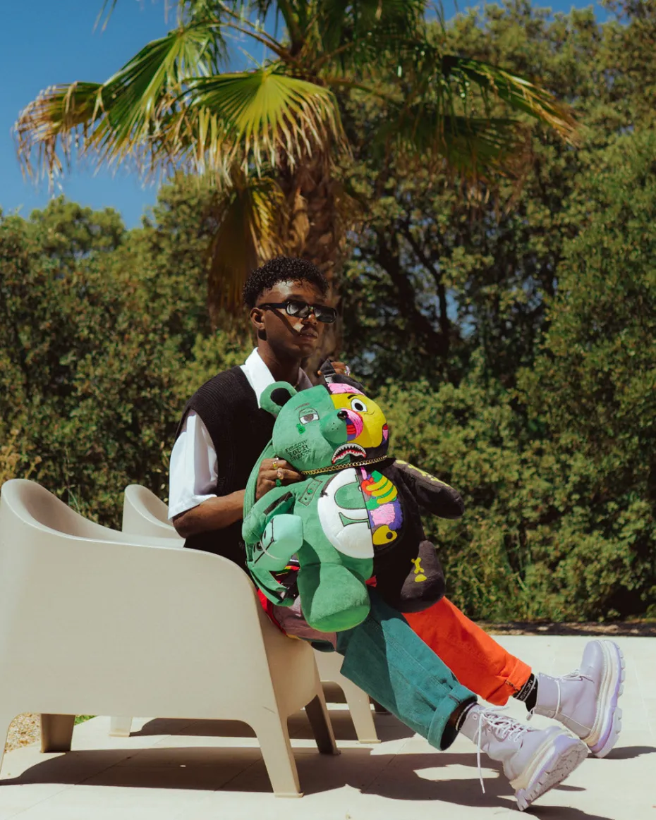 YOUNG X-RAY MONEYBEAR TEDDYBEAR BACKPACK